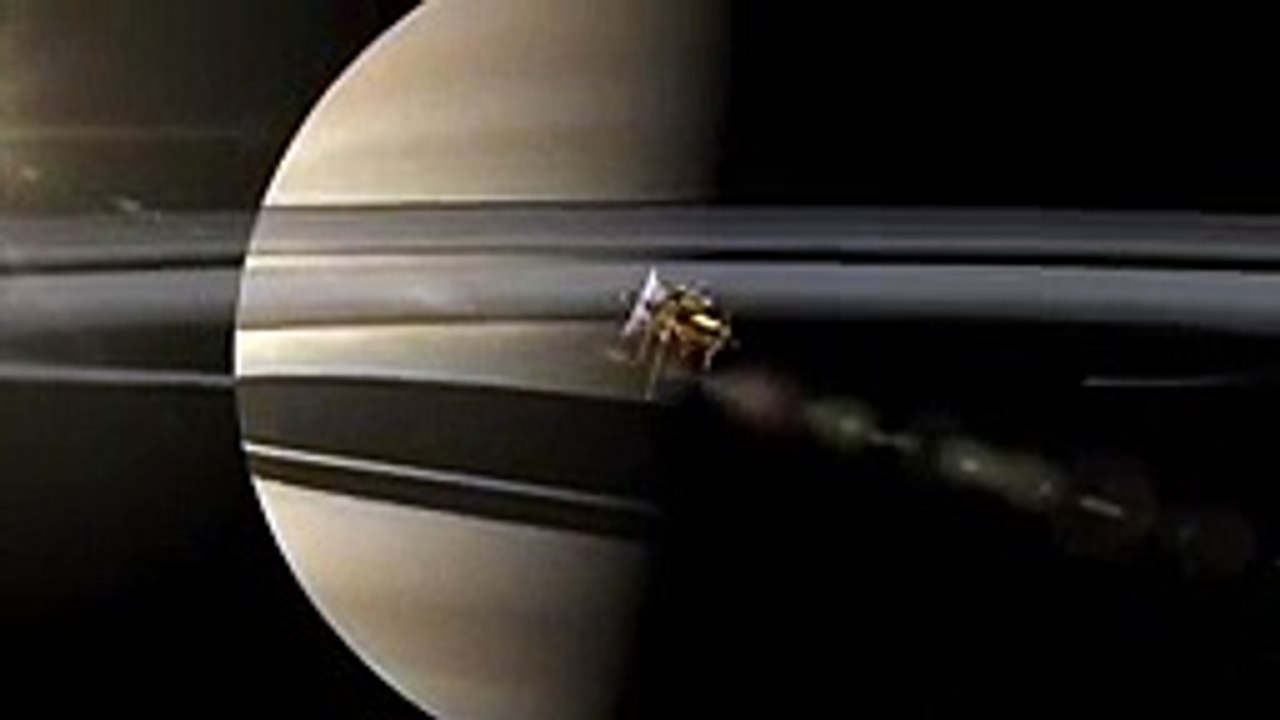 Saturn Hurricane Near North Pole 2013 NASA Jet Propulsion Laboratory Cassini Saturn Orbiter