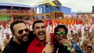 Ranveer Singh And Rohit Shetty At Simbaa Song Sets - Simbaa Song Shooting