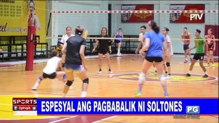 SPORTS BALITA | Espesyal ang pagbabalik ni Soltones