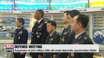 S. Korean, U.S. defense chiefs reaffirm ironclad alliance and watertight consultations