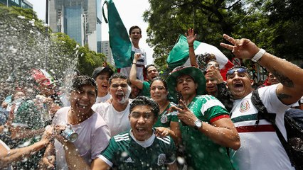 Watch: Mexican joy, German despair at the World Cup