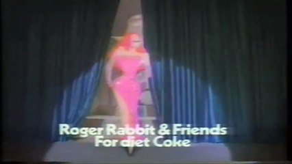 Roger Rabbit Diet Coke Commercial (Late 1980's)
