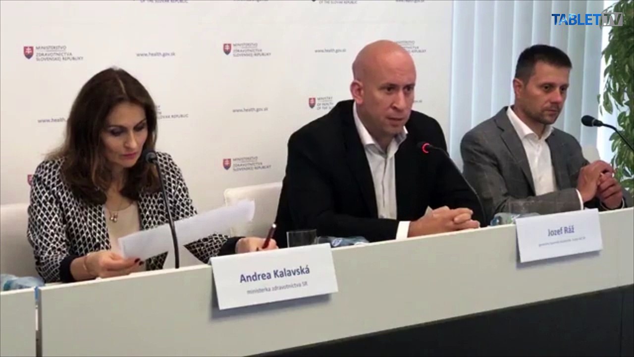 ZÁZNAM: TK Ministerstva zdravotníctva