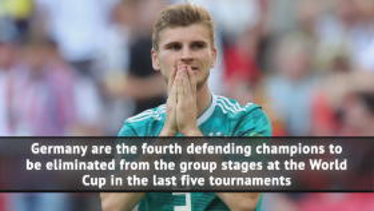 The curse of the holders - Germany the latest to be knocked out in group stage