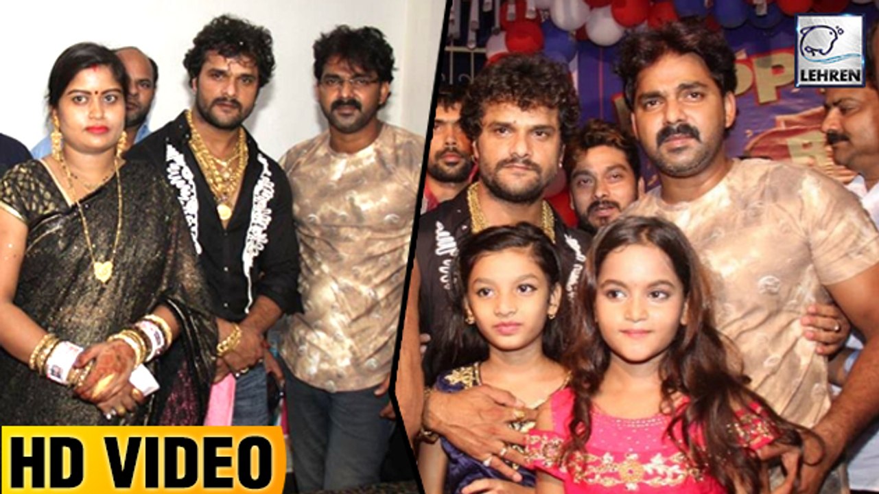 पहली बार खेसारी के घर पहुंचे पवन सिंह,मिले खेसारी के पत्नी और बच्चो से | Pawan-Khesari Lal