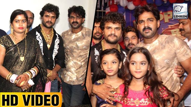 पहली बार खेसारी के घर पहुंचे पवन सिंह,मिले खेसारी के पत्नी और बच्चो से | Pawan-Khesari Lal