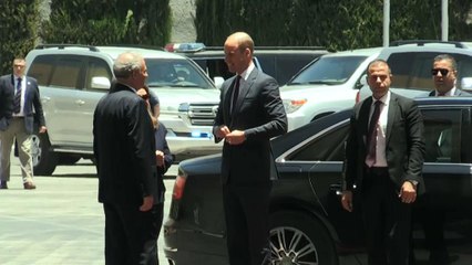 Palestina: William incontra Abbas nella visita in Cisgiordania