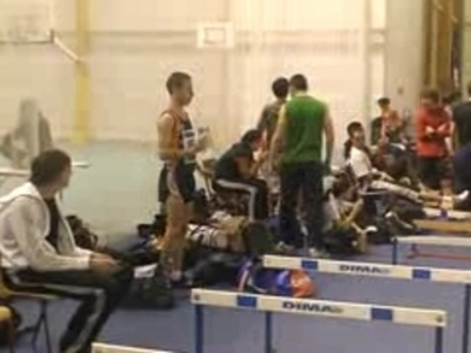 Artois athlétisme Jimmy le stresse
