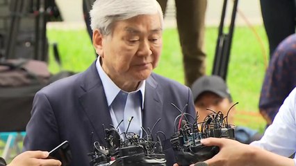 '수백억 탈루' 조양호 회장 검찰 조사..."대부분 혐의 부인" / YTN