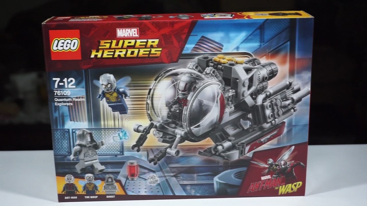 LEGO MARVEL SUPER HEROES - QUANTUM RAELM EXPLORERS {76109]