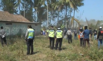 Penggusuran Lahan Bandara Baru Yogyakarta Ricuh