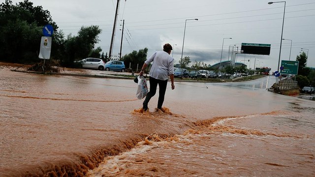 Starker Regen stürzt Teile Griechenlands ins Chaos
