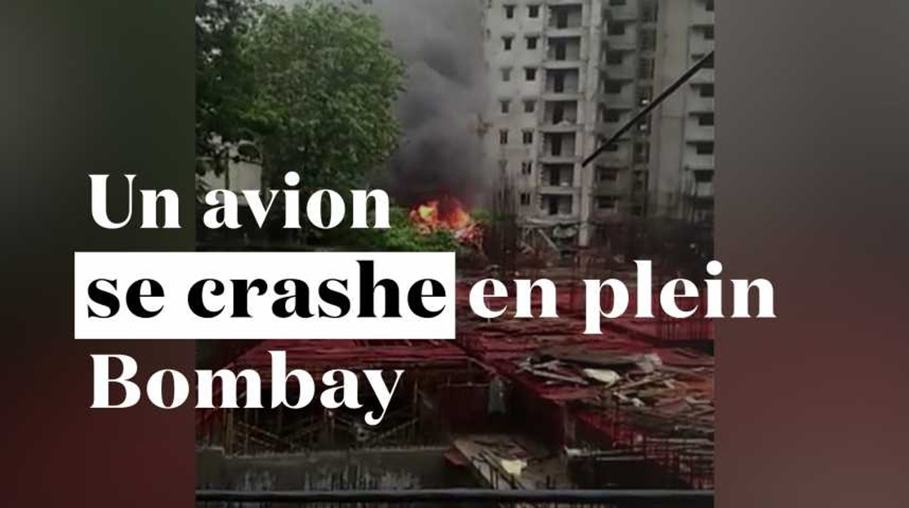Inde : un avion se crashe en plein Bombay