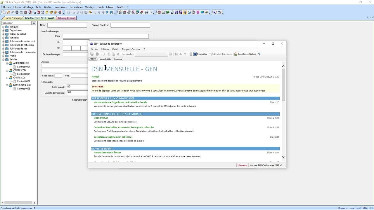 TUTO - Transmette ma DSN dans EBP Paie C++