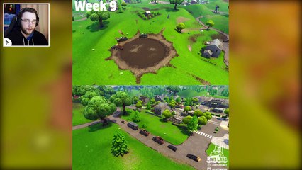 SEASON 4 ROCKET CRASH SITE FOUND | Fortnite Battle Royale