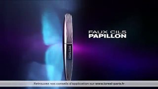 Mascara faux cils papillon   maquillage yeux, mascara volume - Films et Publicités L'Oréal Paris (2)