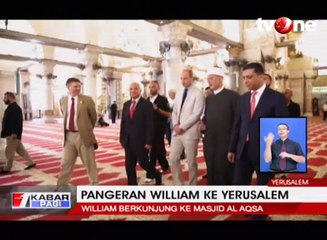 Pangeran William Tolak Temui Walikota Yerusalem