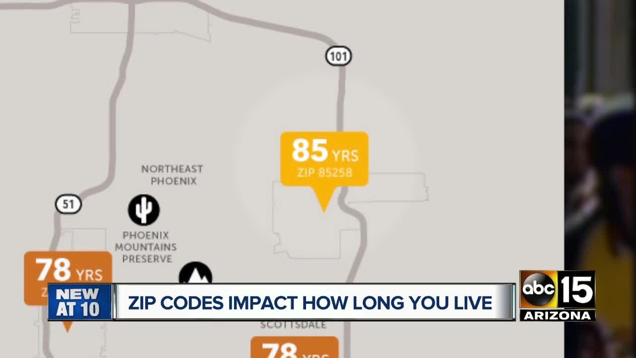 Study: ZIP code may impact your life expectancy