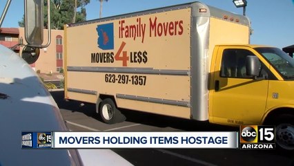 Chandler couple: Moving company held items ransom for more money than agreed on