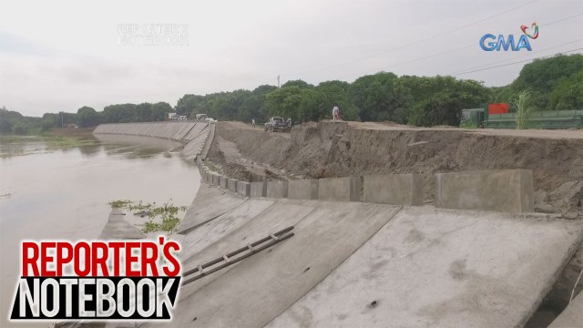 Reporter's Notebook: Flood control project sa San Simon, Pampanga, gumuho bago pa man matapos