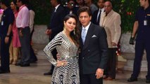 Shahrukh Khan & Gauri का stunning look दिखा Ambani Shloka Mehta की Pre-Engagement Party पर । Boldsky