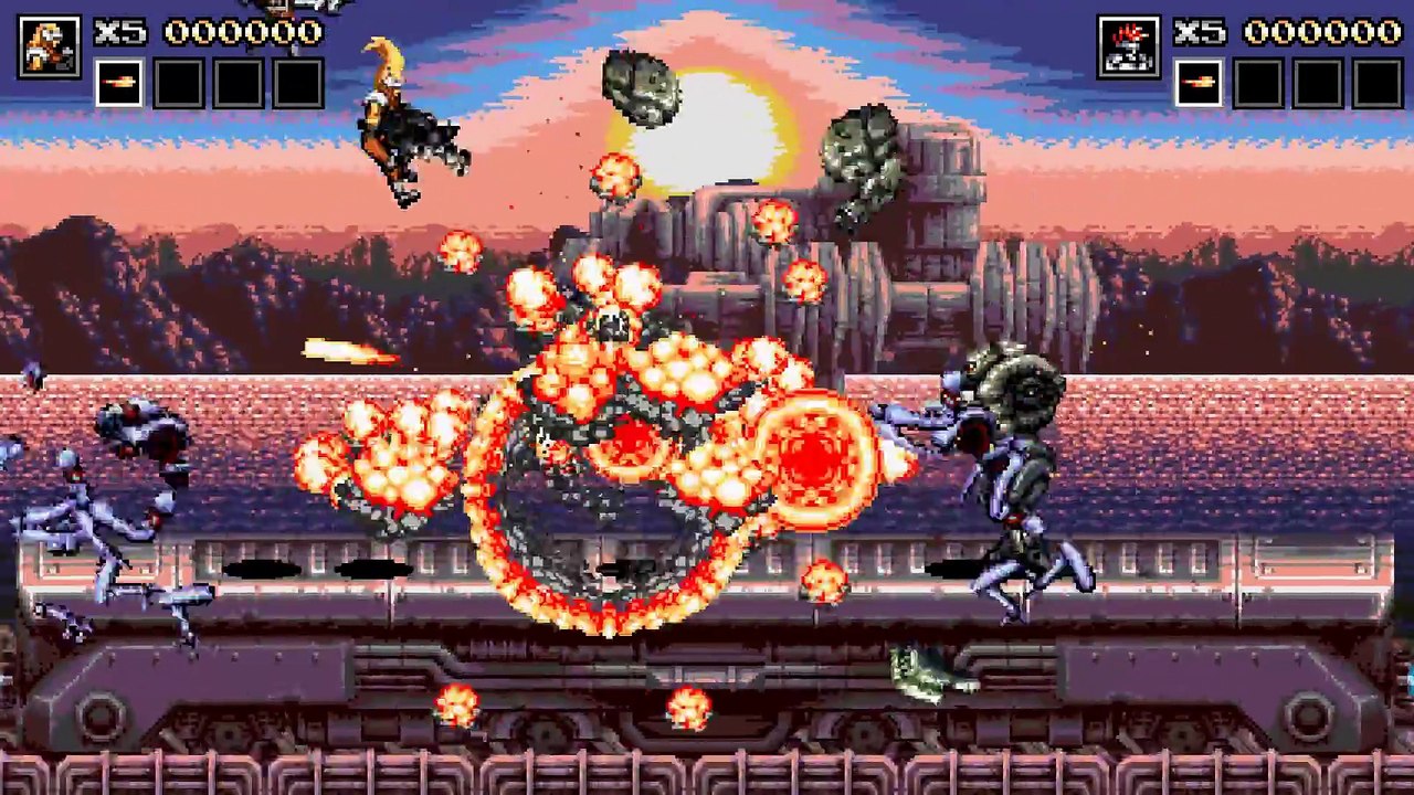 Blazing Chrome - Gameplay Preview