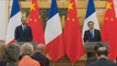 Conférence de presse conjointe d'Édouard Philippe, Premier ministre et de M. LI Keqiang, Premier ministre de la République populaire de Chine à Pékin