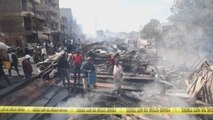 Al menos 15 muertos y 70 heridos al incendiarse un popular mercado en Kenia