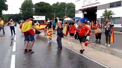 Concentració de VOX de suport a Felipe VI