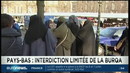 PAYS BAS LE SENATVOTE L'INTERDICTION DE LA BURQA DANS LES LIEUX PUBLICS 27 JUIN 2018