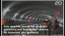 Le tunnel de la ligne b du métro se visite ce week-end à Rennes