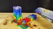 EXPERIMENT Glowing 1000 degree KNIFE VS PLAY DOH RAINBOW     -  EXPERIMENT AT HOME ( 720 X 1280 )