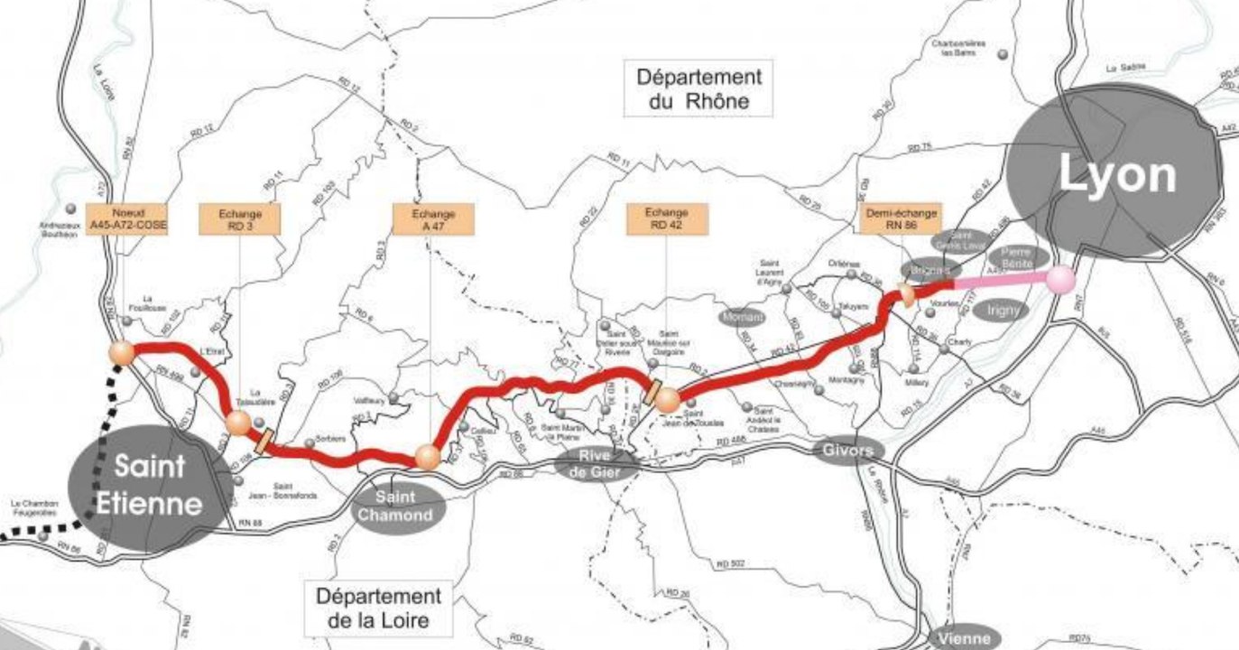 Info/Actu Loire  Saint-Etienne - A la une : Les présidents de Saint-Etienne Métropole et du Conseil Départemental de la Loire boycottent la réunion du Préfet de région visant à trouver des alternatives au projet de l’A 45