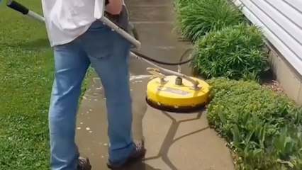 You Won't Be Able To Look Away Once You See What This Pressure Washer Can Do