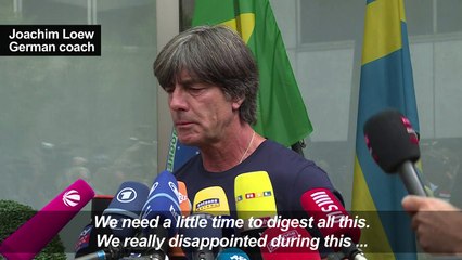 German football team back home to digest World Cup exit