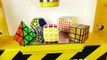 Hydraulic Press VS Rubik Cubes! V-cube, Pyraminx, Megaminx, Mirror Cube, Golden Cube ( 720 X 1280 )