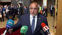 Avrupa Konseyi Zirvesi - Bulgaristan Başbakanı Borisov (2) - BRÜKSEL