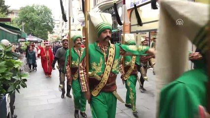 Tarihi Başçarşı'da Mehteran Coşkusu