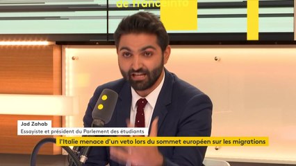 Migrants : Il y a des tensions particulièrement aujourd'hui car "il y a bientôt des élections européennes", estime Agathe Cagé. "Le fait qu'Emmanuel Macron plaide pour une solution européenne, est plutôt positif" #lesinformés
