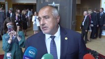 Avrupa Konseyi Zirvesi - Bulgaristan Başbakanı Borisov (1)