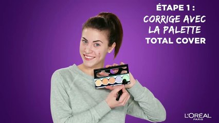Tuto maquillage - comment camoufler ses imperfections avec Total Cover