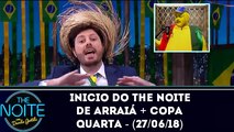 Inicio do The Noite de arraiá com Danilo Gentili (27/06/18) | SBT 2018