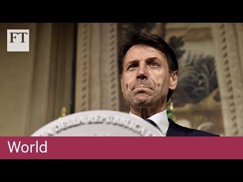 Italy's PM-designate Conte submits ministers' names to president
