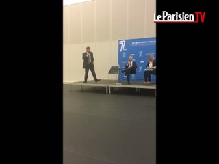 Télécharger la video: Bussy-Saint-Georges : hué, le président du département de Seine-et-Marne quitte la réunion