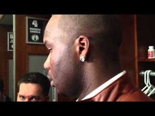 Jermaine O'Neal Post Game vs Thunder 1/16/12