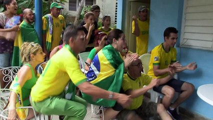 Cubanos verde e amarelos