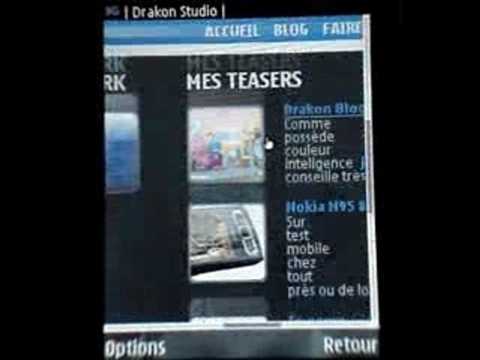 Podcast navigateur web N95 8Gb