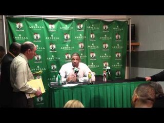 Doc Rivers post game interview- Celtics vs. Grizzlies 2/5/12