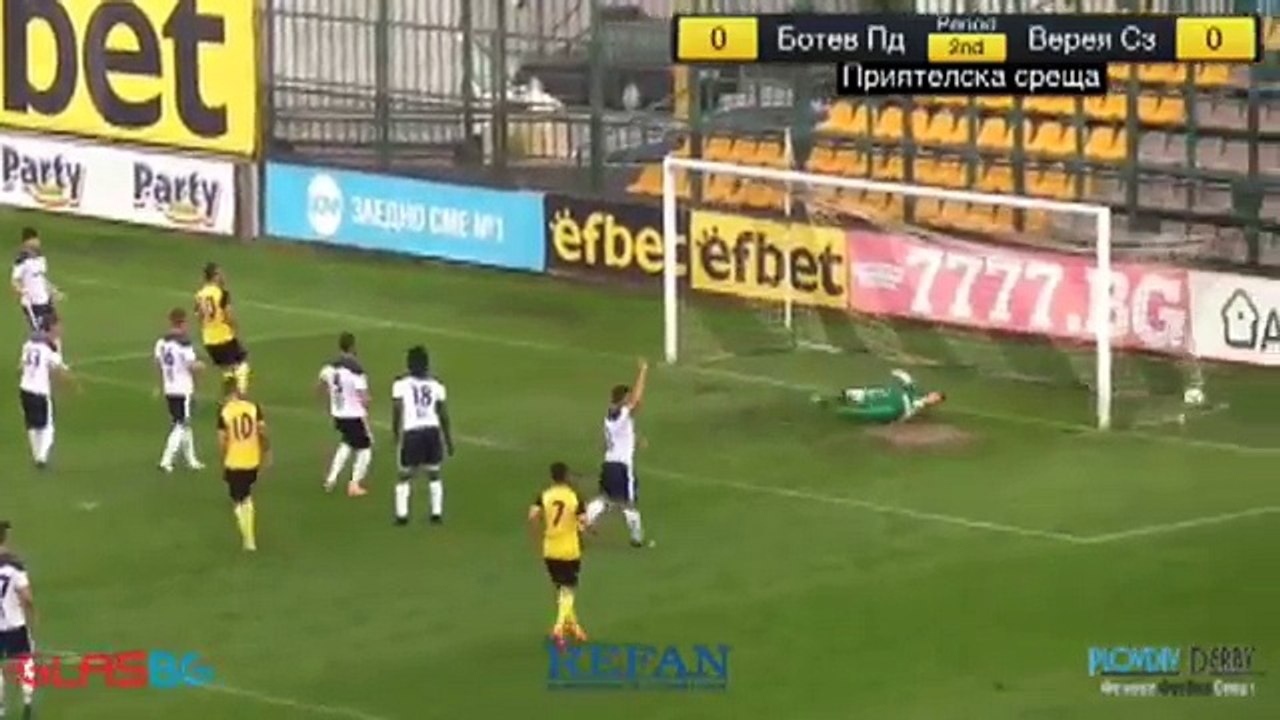 Botev Plovdiv 1:0 Vereya (Friendly Match. 27 June 2018)