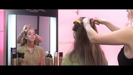 THREE BRAID PONYTAIL LOOK by Alice Trewinard & Elnett
